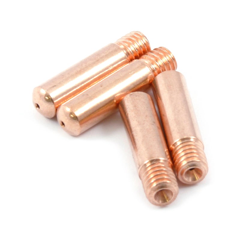 Forney 60171 Contact Tip For Mig Welding, Tweco Binzel or Clarke, .030, 4-Pack,Copper, 0.03 - Image 1